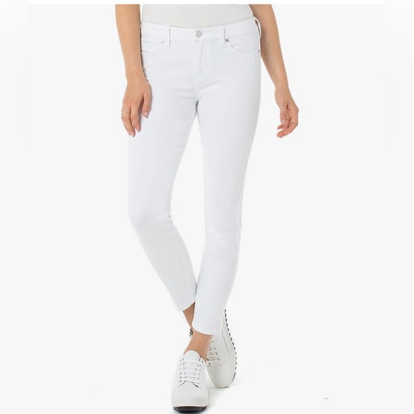Liverpool Women's Abby Ankle Skinny Size 4/27 Bright White - Picture 4 of 10